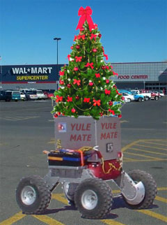 Yule-Mate in Auto-gift mode